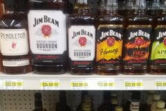US-Alkoholpreise, Whiskey Jim Beam