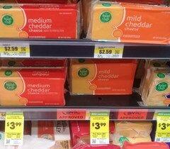 U.S. Lebensmittelpreise pro Pfund (0,5kg), Chowder Cheese