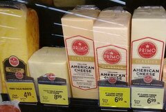 Lebensmittelpreise in Amerika pro Pfund (0,5 kg), Classic American Cheese