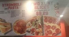 US Fast Food Preise, Pizza & Pasta