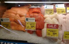 U.S. Fischwert, verschiedene Fische