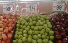 US-Obstpreise pro Pfund, Apfelpreise