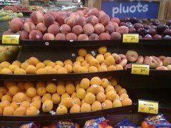 US-Obstpreise pro Pfund, Pfirsiche und Aprikosen
