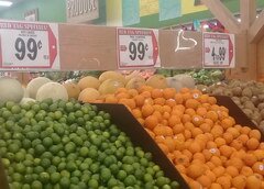 US-Obstpreise pro Pfund, Mandarinen