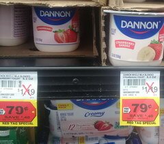 US-Molkereiproduktkosten, Danone Yogurt