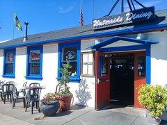 Dans un restaurant aux USA, Restaurant marin à San Francisco en extérieur 