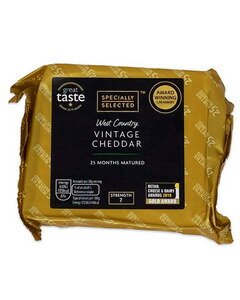 Lebensmittelpreise in Londoner Supermärkten, Cheddar-Käse