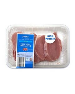 Lebensmittelpreise in England, London, Schweinefleisch