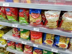 Lebensmittelpreise in Buenos Aires, Nudeln