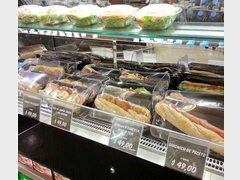 Lebensmittelpreise in Argentinien, Sandwiches