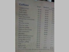 Coffeeshop-Preise in Australien