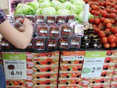 Obstpreise in Australien, Erdbeeren