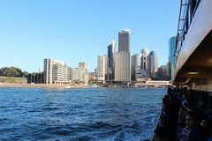 Sites touristiques de Sydney, Navigation en ferry vers la ville