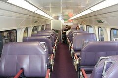 Transport Australia, Im Inneren des Zuges von Sydney nach Melbourne