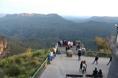 Excursions depuis Sydney, Points d'observation pratiques dans le parc des Blue Mountains
