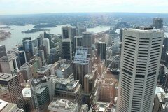 Sehenswertes in Sydney, Downtown Sydney vom Fernsehturm aus