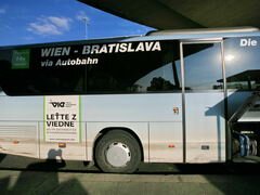 Preise für den Transport in Wien, Bus nach Wien von Bratislava