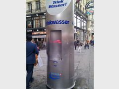 Activités à Vienne, Fontaine avec eau potable gratuite