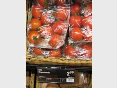 Prix des aliments en Autriche dans les magasins, Tomates