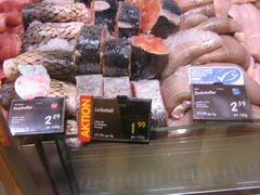 Prix des denrées alimentaires à Vienne, Steaks de poisson
