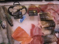 Lebensmittelpreise in Wien, Jakobsmuscheln & Thunfisch