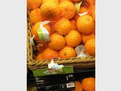 Obstpreise in Wien, Orangen