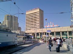 transport en Azerbaïdjan, Gare ferroviaire de Bakou