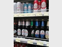 Lebensmittelpreise in Belarus, lokales belarussisches Bier