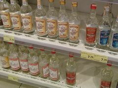 Lebensmittelpreise in Belarus, Wodka
