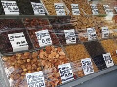 Lebensmittelpreise in Minsk, Belarus, Trockenfrüchte