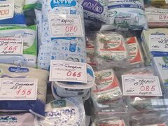 Lebensmittelpreise in Weißrussland, Marktpreise für Molkereiprodukte