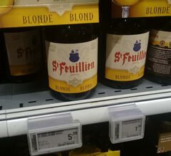 Preise für belgisches Supermarktbier, St. Feulillen