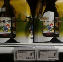 Bierpreise in Belgien im Supermarkt, Chouffe Bier