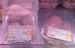 Lebensmittelpreise in Brüssel, Hähnchenpreise