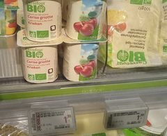 Preise in Belgien für Molkereiprodukte, Joghurts