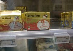 Prix des produits laitiers en Belgique, beurre