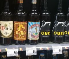 Souvenirpreise in Belgien, 0,7l Bier