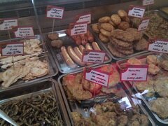 Bulgarische Preise für Lebensmittel, verschiedene Speisesaal-Mahlzeiten