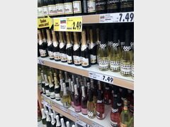 Die Kosten für Alkohol in Bulgarien, Champagne