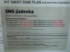 Öffentliche Verkehrsmittel in Prag, Fahrkartenkauf per SMS
