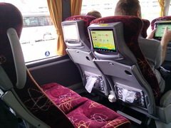 transport en République tchèque, Bus Lux Express intérieur