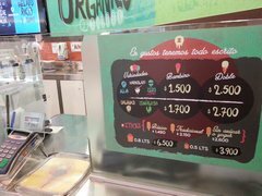 Preise für chilenische Café-Mahlzeiten, Eiscreme