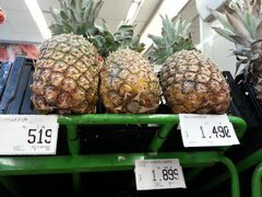 Lebensmittelpreise in Chile, Ananas