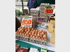 Lebensmittelpreise in Chile, Eier