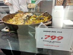 Chile Lebensmittelpreise, Paella