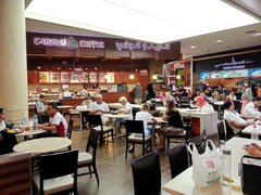 Lebensmittelpreise in Dubai, Essen gehen in einem Touristencafé