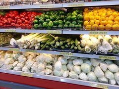 Lebensmittelpreise in Dubai, Kohl und Paprika