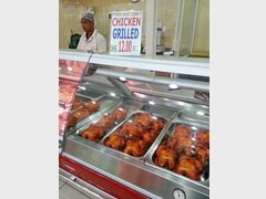Lebensmittelpreise in Dubai, Schawarma Mittagessen oder gegrilltes Huhn