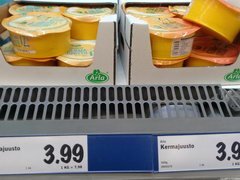 Prix des produits alimentaires à Helsinki, Fromages bon marché au supermarché