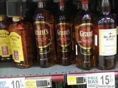 Spirituosenpreise in Paris, Verschiedene Whiskys